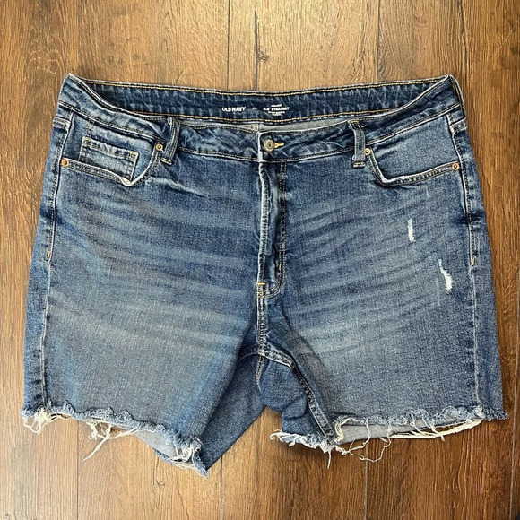 Old Navy denim short SZ 20 - Picture 1 of 4